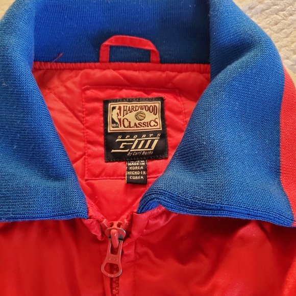 Vintage Authentic NBA Hardwood Classics Girl's 76 ers jacket Size XL - Picture 6 of 7